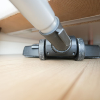 Baseboard and Under-Furniture Dust and Debris Removal
